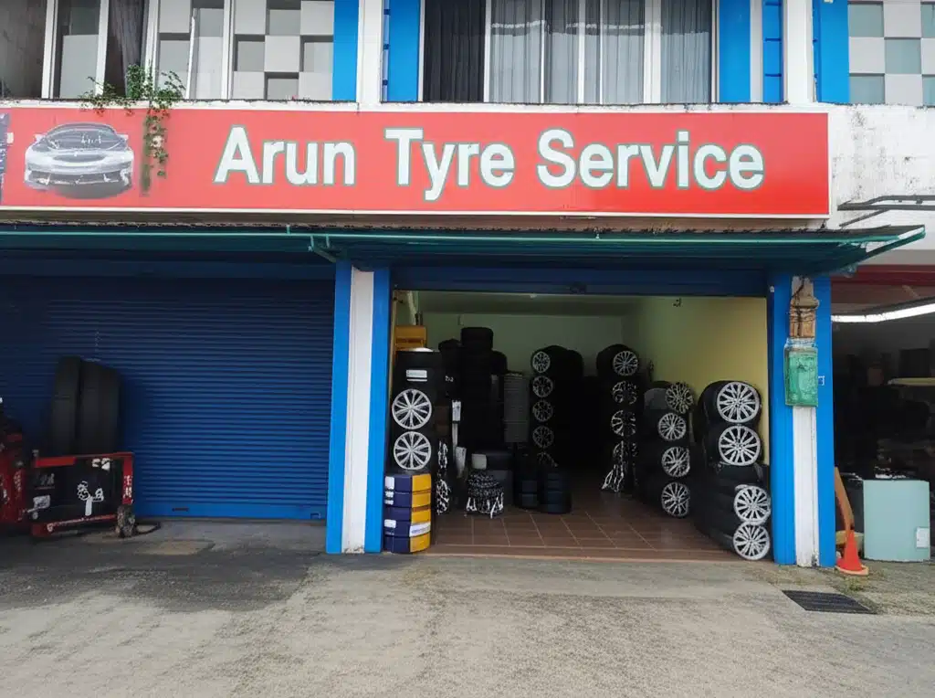 Arun Tyre Service 1 Arun Tyre Service: Perkhidmatan Baiki & Jual Tayar Terbaik