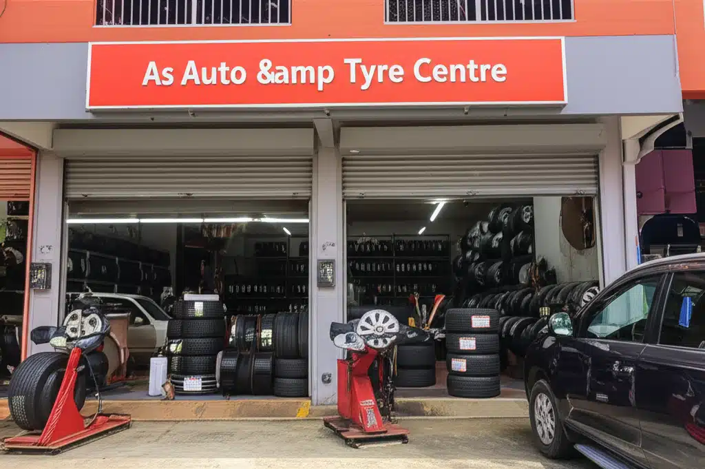 As Auto & Tyre Centre 1 As Auto & Tyre Centre: Perkhidmatan Ban dan Kereta Terdekat