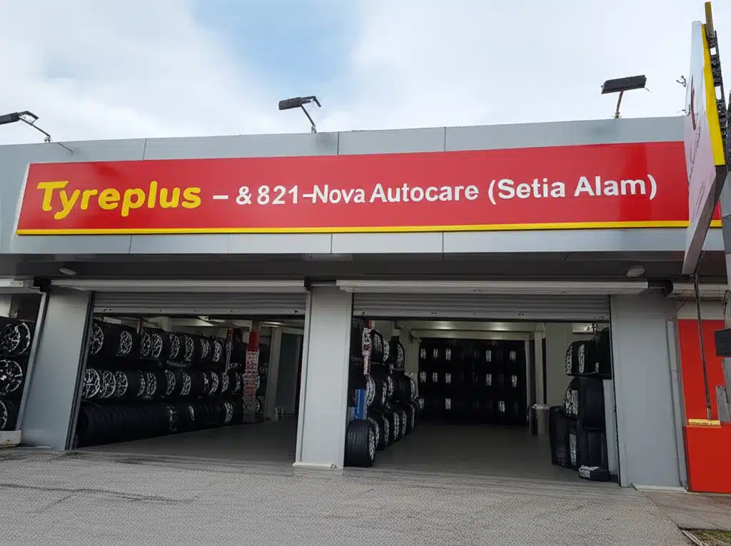 Tyreplus - Nova Autocare (Setia Alam) 1 Ban Service Tyreplus Nova Autocare Setia Alam - Pusat Penjagaan Kereta