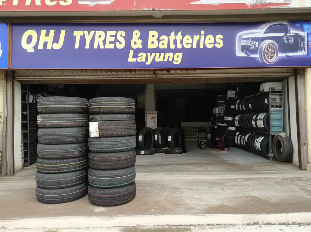 QHJ TYRES & Batteries, Layung 1 Ban Tayar & Bateri QHJ Layung - Perkhidmatan Tayar dan Bateri Terbaik