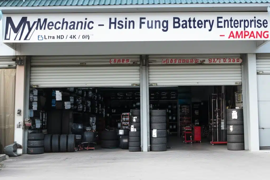 MyMechanic - Hsin Fung Battery Enterprise, Ampang 1 Bateri Kereta MyMechanic - Hsin Fung Battery Enterprise, Ampang