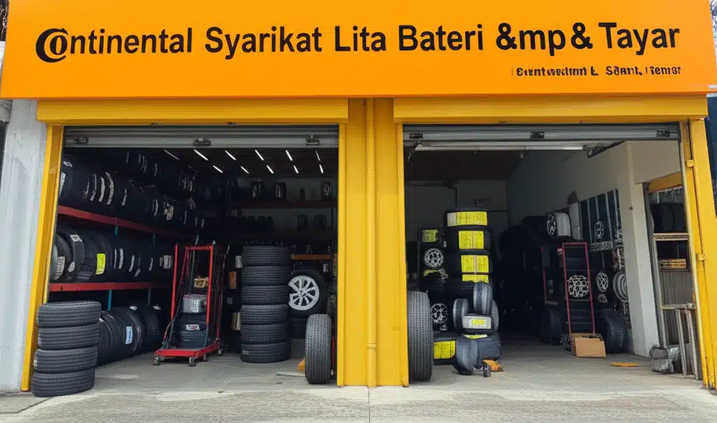 Continental Syarikat Lita Bateri & Tayar 1 Bateri & Tayar Continental: Produk Syarikat Lita untuk Kenderaan Anda