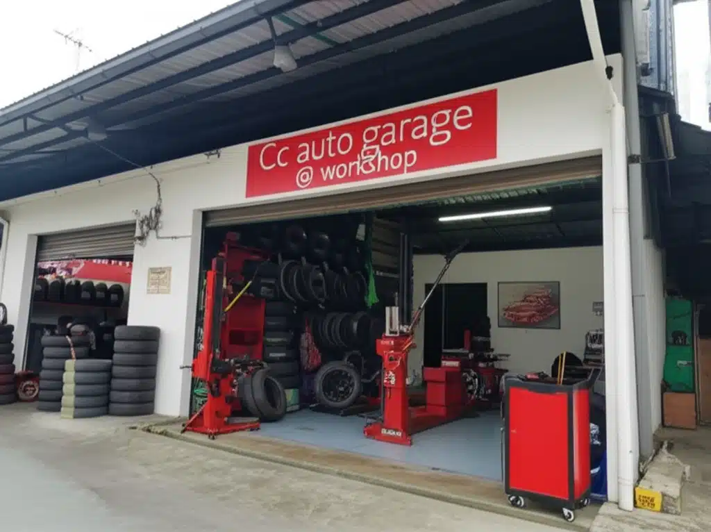 Cc auto garage @ workshop 1 Bengkel & Garage CC Auto: Perkhidmatan Pembaikan dan Penyelenggaraan Kereta