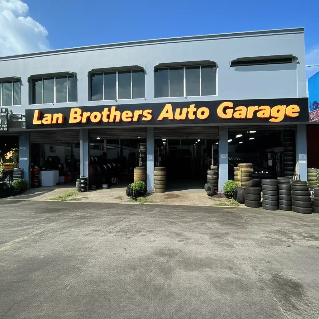 Lan Brothers Auto Garage 1 Bengkel Kereta Lan Brothers: Perkhidmatan Pembaikan & Penyelenggaraan