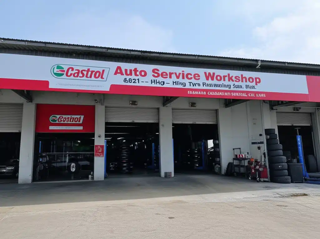 Castrol Auto Service Workshop - Hiep Hing Tyre Retreading Sdn. Bhd. 1 Bengkel Khidmat Auto Castrol - Hiep Hing Tyre Retreading