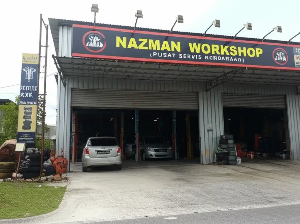 Bengkel Nazman: Pusat Servis & Perbaikan Kenderaan Terpercaya