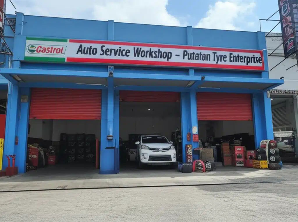 Bengkel Servis Kereta Castrol - Putatan Tyre Enterprise