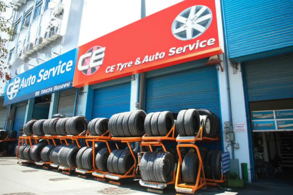 CE Tyre & Auto Service 1 CE Tyre & Auto Service: Perkhidmatan Ban dan Kereta Terbaik