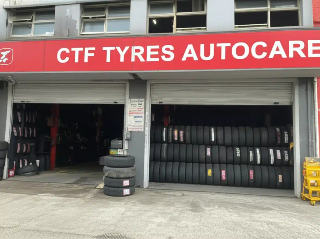 Cari CTF TYRES AUTOCARE untuk Perkhidmatan Ban dan Automotif Terbaik