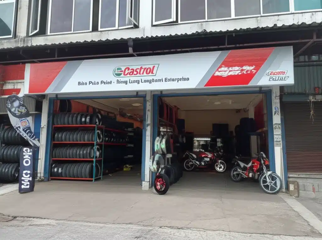 Castrol Bike Point: Perkhidmatan Motosikal Hung Lung Langkawi