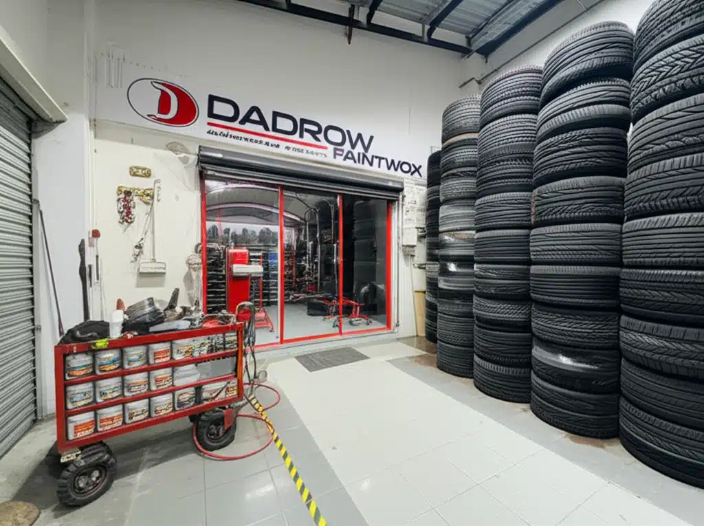 Cat DADROW PAINTWOX: Penyelesaian Pengecatan Automotif Profesional