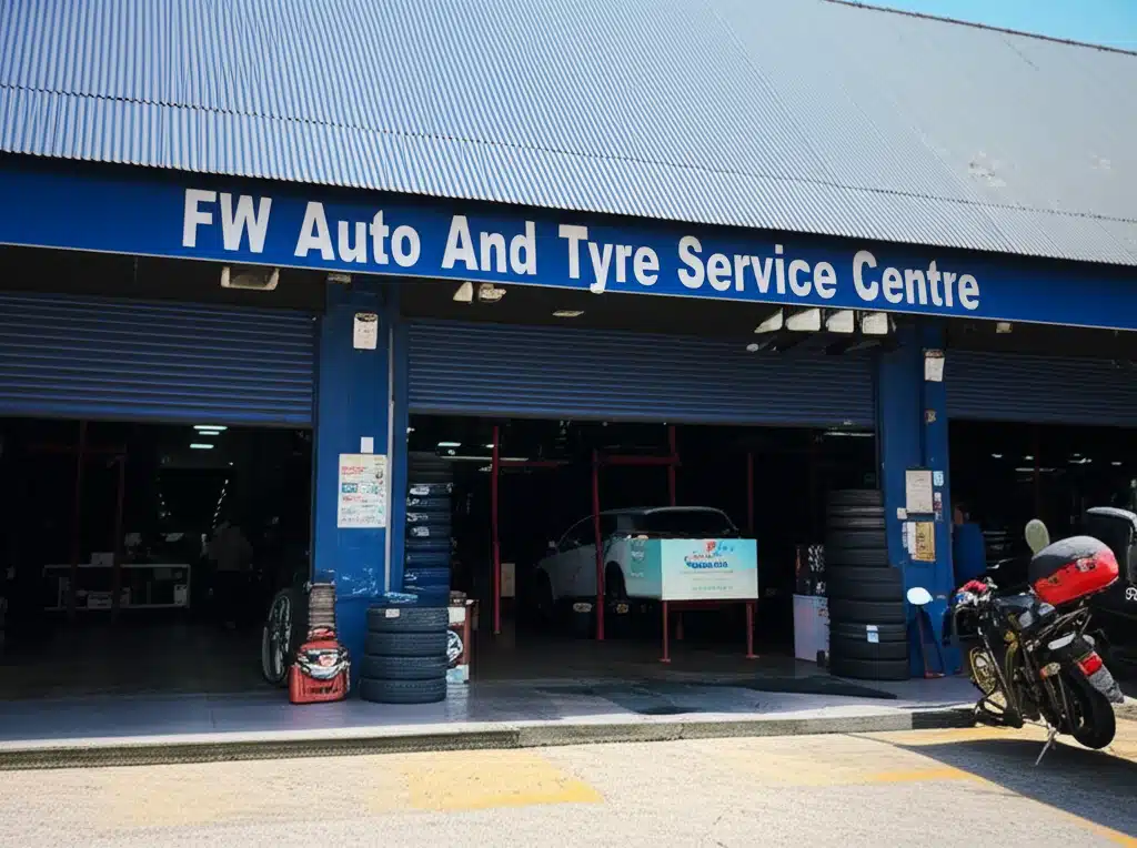 FW Auto And Tyre Service Centre 1 FW Auto And Tyre Service Centre: Perkhidmatan Penuaian & Tayar