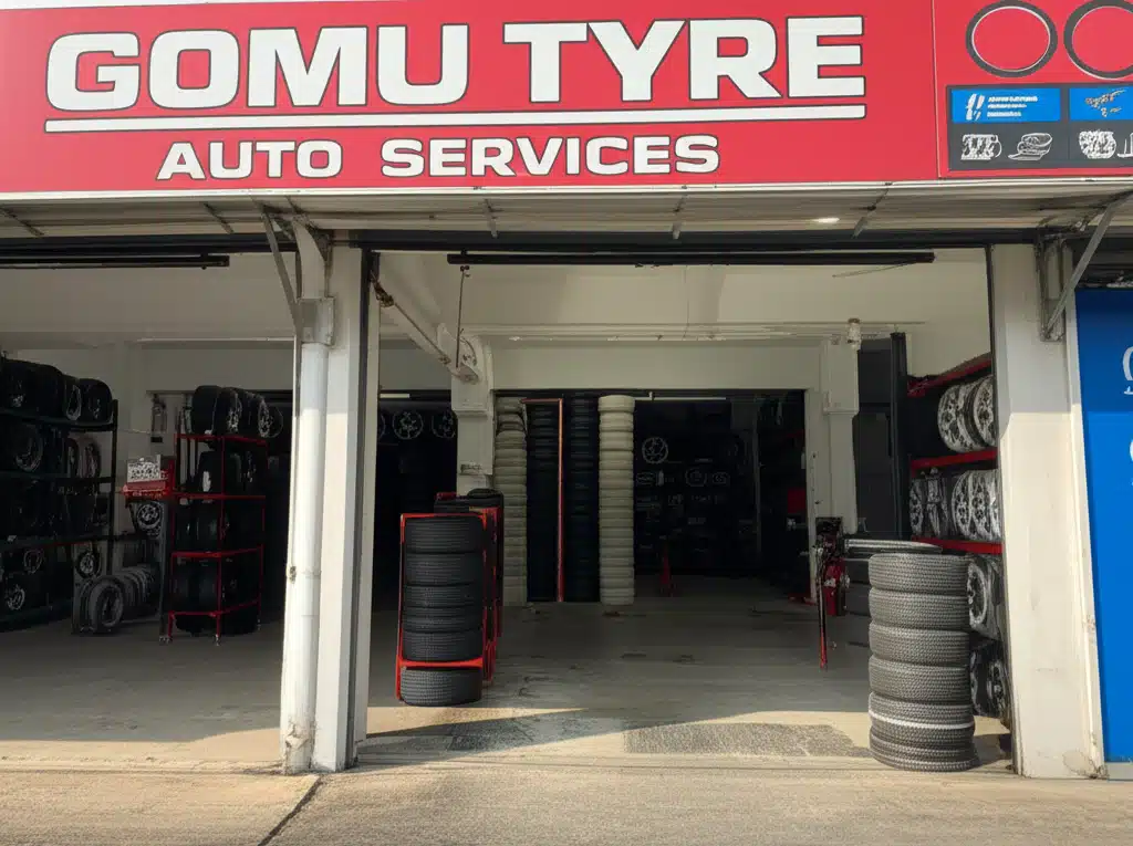 Gomu Tyre Auto Services: Perkhidmatan Ban & Servis Kereta Terdekat
