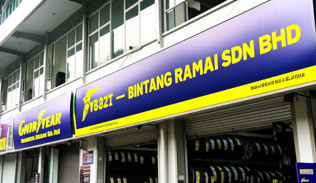 Goodyear - Bintang Ramai Sdn Bhd: Penyalur Tayar Terpercaya