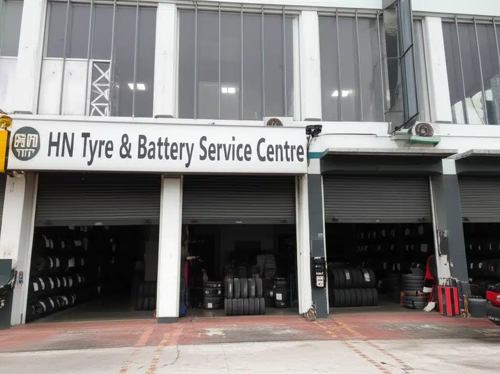 HN Tyre & Battery Service Centre 1 HN Tyre & Battery Service Centre: Servis Tayar & Bateri Terbaik