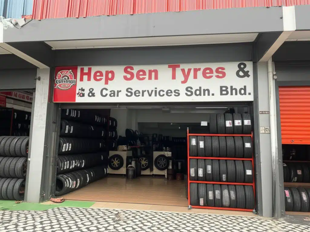 Hep Sen Tyres & Car Services Sdn. Bhd. 1 Hep Sen Tyres & Car Services: Servis Tayar & Kereta Terbaik