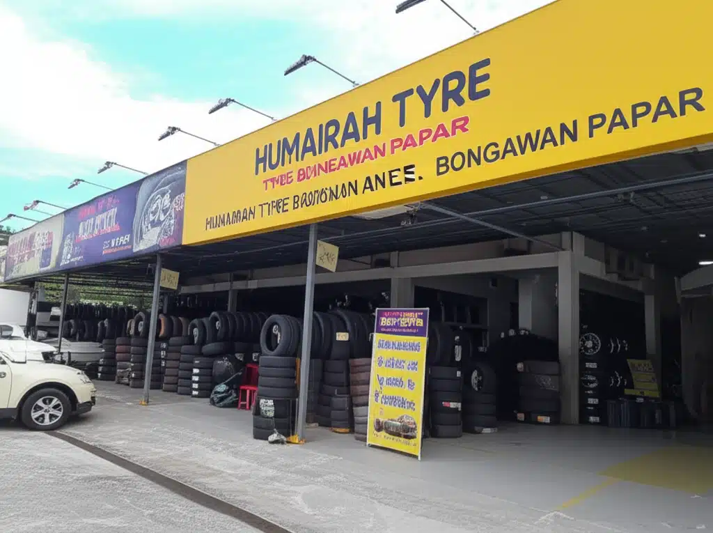 Humairah Tyre Bongawan Papar 1 Humairah Tyre Bongawan Papar: Perkhidmatan Tayar Terbaik di Sabah