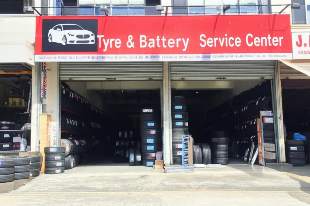 Jia Ee: Pusat Servis Tayar & Bateri Terpercaya
