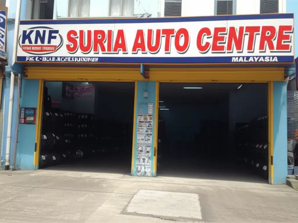 KNF SURIA AUTO CENTRE 1 KNF Suria Auto Centre: Perkhidmatan Pemeliharaan Kereta Terdepan