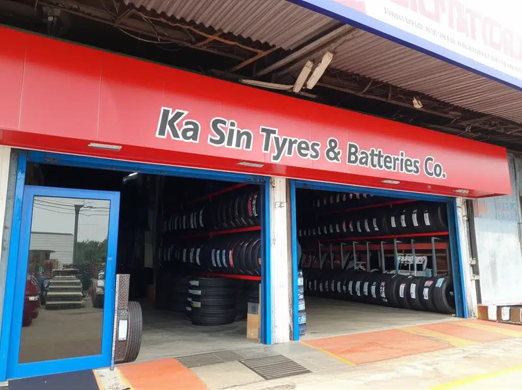 Ka Sin Tyres & Batteries Co. 1 Ka Sin Tyres & Batteries Co.: Tayar & Bateri Berkualiti Tinggi