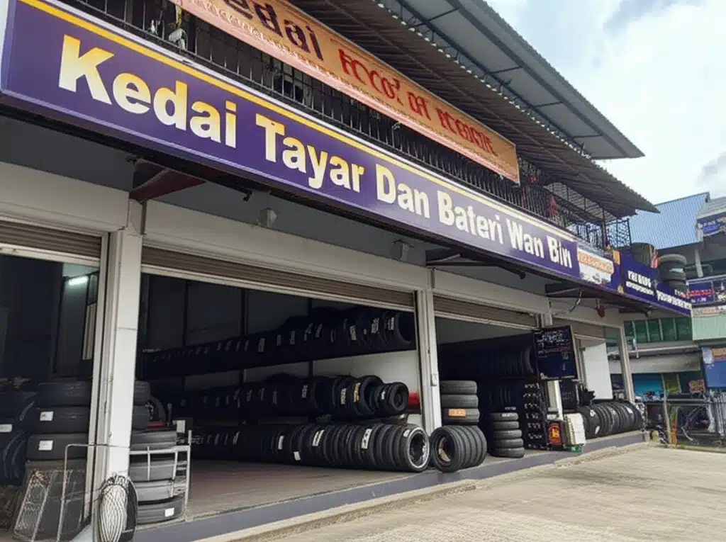 Kedai Tayar & Bateri Wan Bin: Servis dan Jualan Terbaik