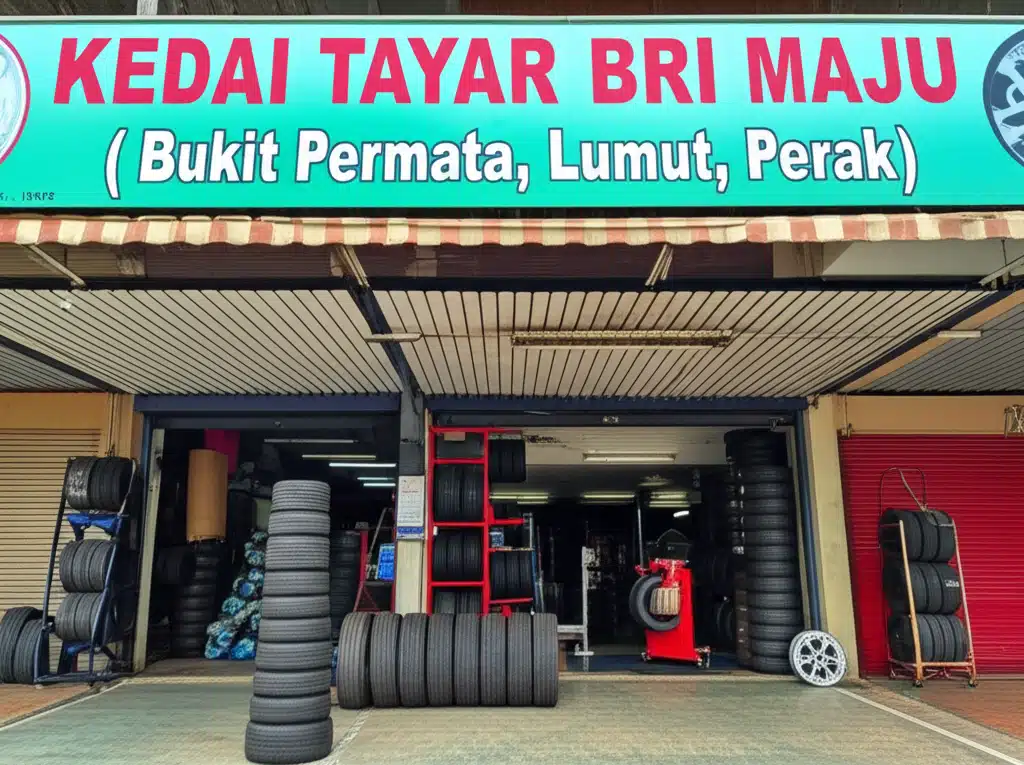 Kedai Tayar Bri Maju - Bukit Permata, Lumut, Perak