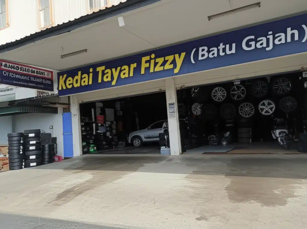 Kedai Tayar Fizzy (Batu Gajah) 1 Kedai Tayar Fizzy Batu Gajah: Perkhidmatan Tayar Terbaik