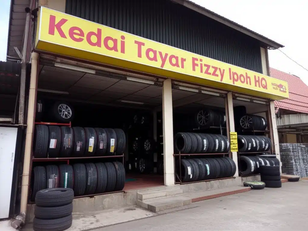 Kedai Tayar Fizzy Ipoh HQ: Pusat Tayar Terpercaya