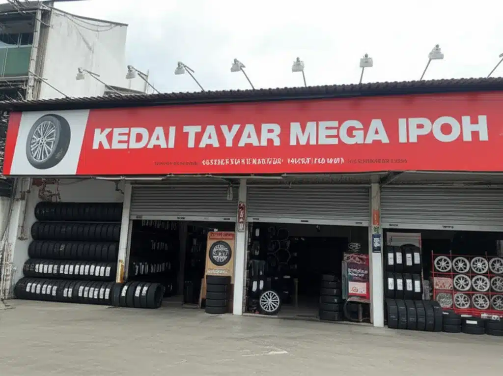 Kedai Tayar Mega Ipoh 1 Kedai Tayar Mega Ipoh: Tawaran Ban dan Khidmat Terbaik
