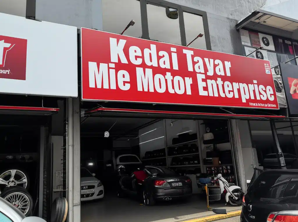 Kedai Tayar Motor: Tayar Mie Berkualiti di Enterprise