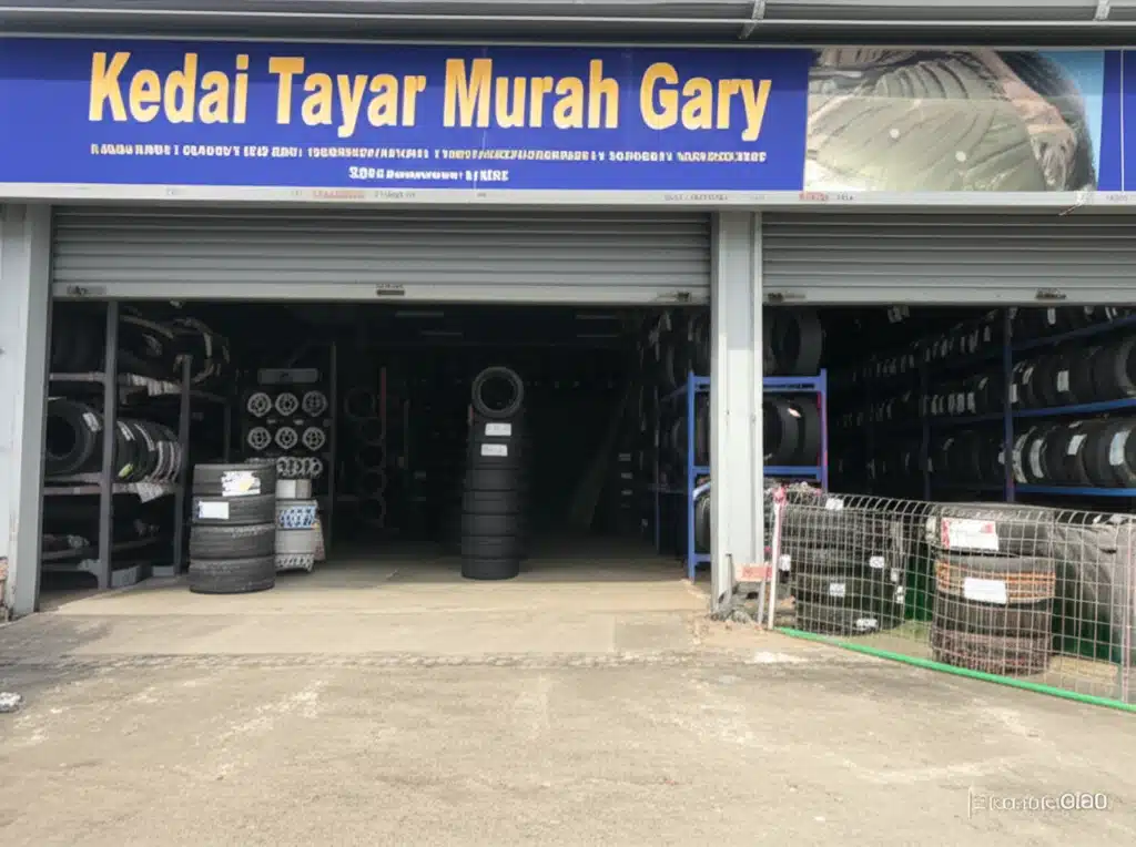 Kedai Tayar Murah Gary: Tayar Berkualiti Harga Berpatutan