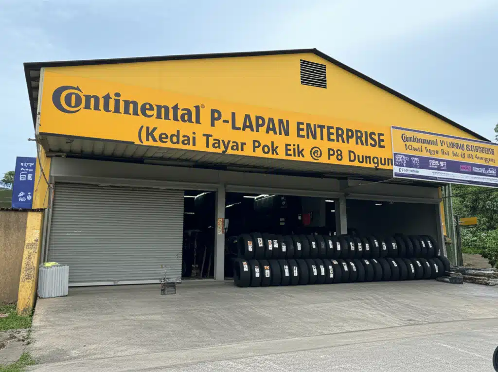 Kedai Tayar Pok Eik Dungun - Continental P-Lapan Enterprise P8