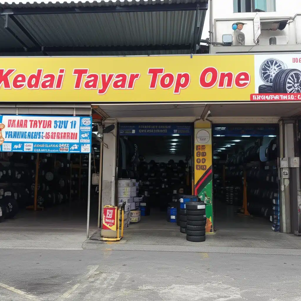 Kedai Tayar Top One 1 Kedai Tayar Top One: Tayar Baharu & Perkhidmatan Tayar Terbaik