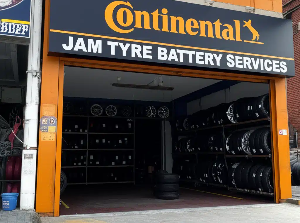 Continental JAM TYRE BATTERY SERVICES 1 Khidmat Tayar, Bateri & JAM Continental - Penyelesaian Kenderaan