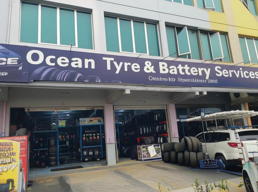 Khidmat Tayar & Bateri Ocean: Penyelesaian Kenderaan Anda