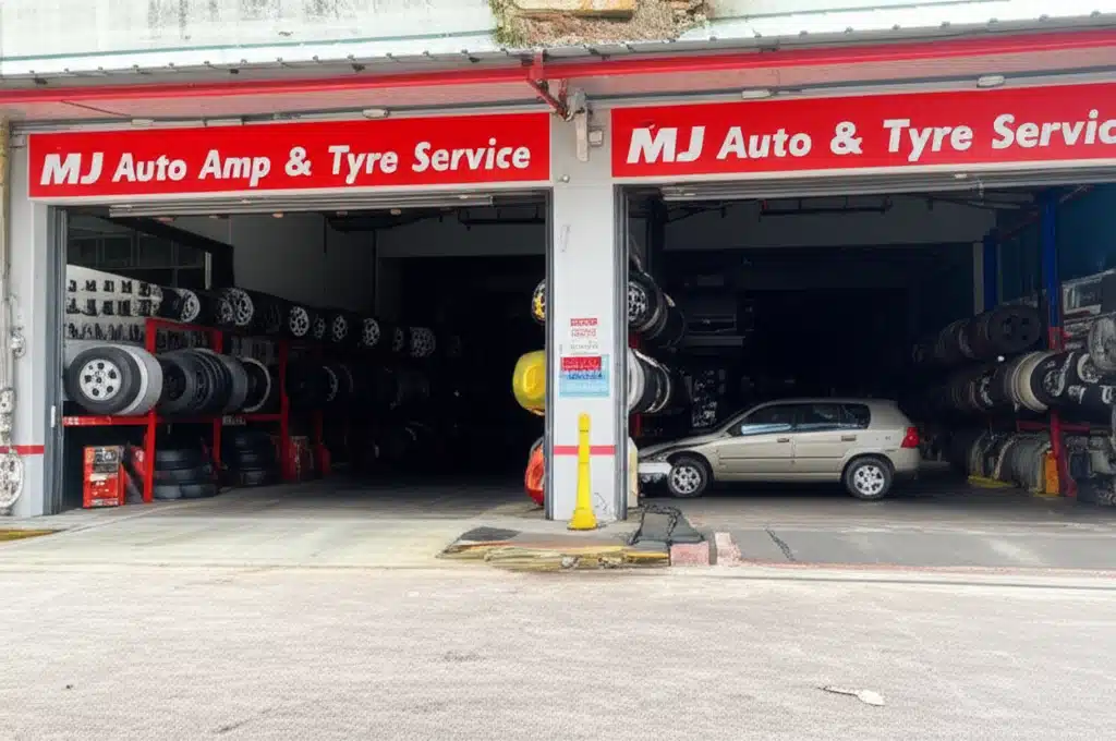MJ Auto & Tyre Service 1 MJ Auto & Tyre Service: Perkhidmatan Ban dan Auto Terdekat