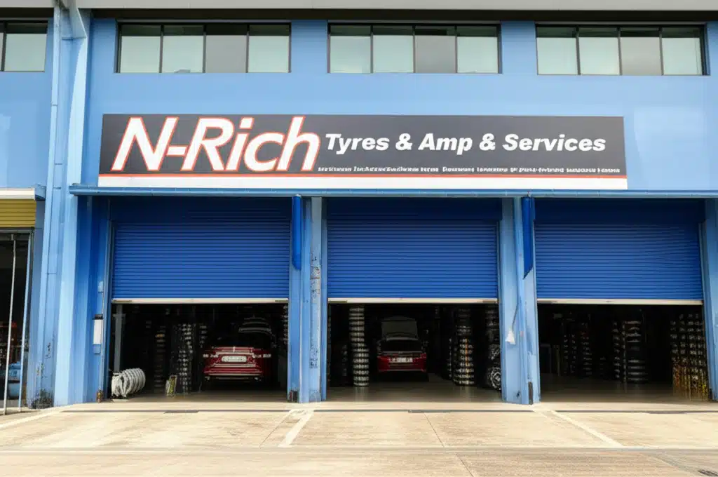 N-Rich Tyres & Services 1 N-Rich Tayar & Perkhidmatan: Penjagaan Kenderaan Terbaik