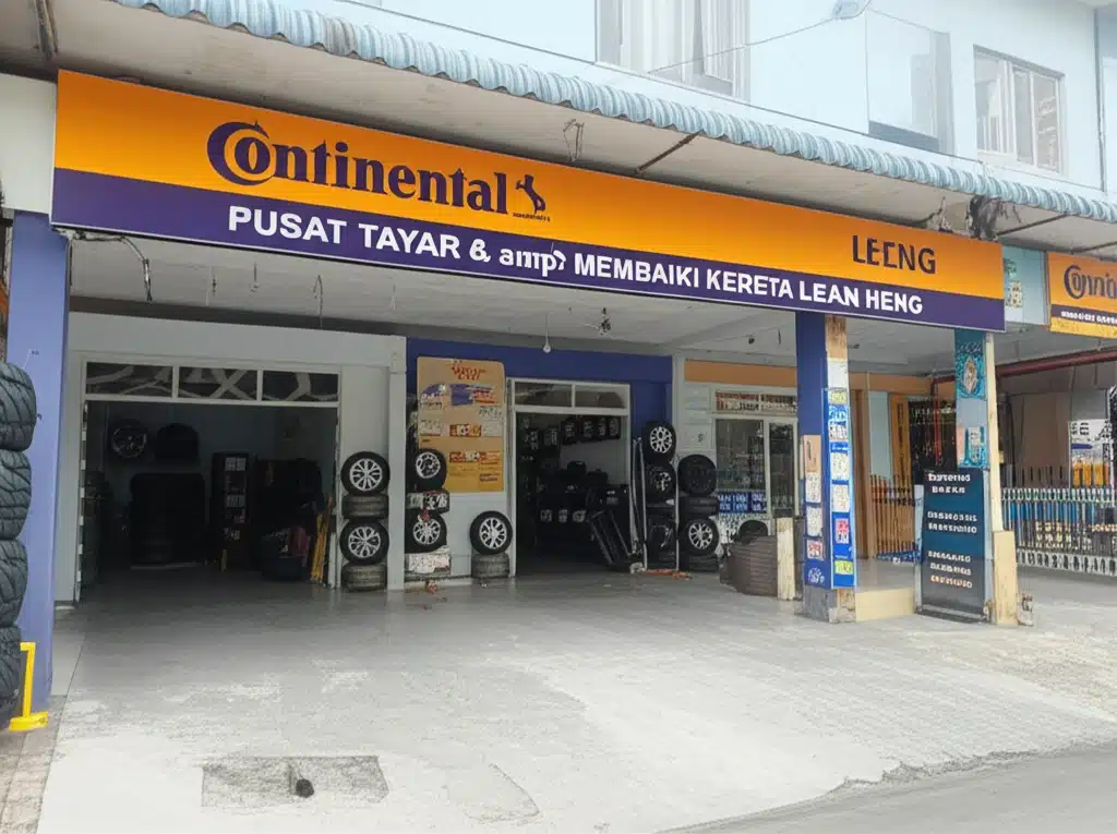 PUSAT TAYAR CONTINENTAL & PERKHIDMATAN MEMBAIKI KERETA LEAN HENG