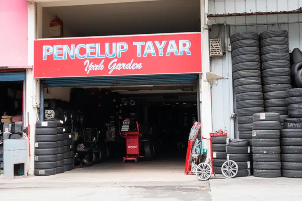 Pencelup Tayar Ipoh Garden 1 Pencelup Tayar Ipoh Garden: Perkhidmatan Pencelupan Tayar Profesional
