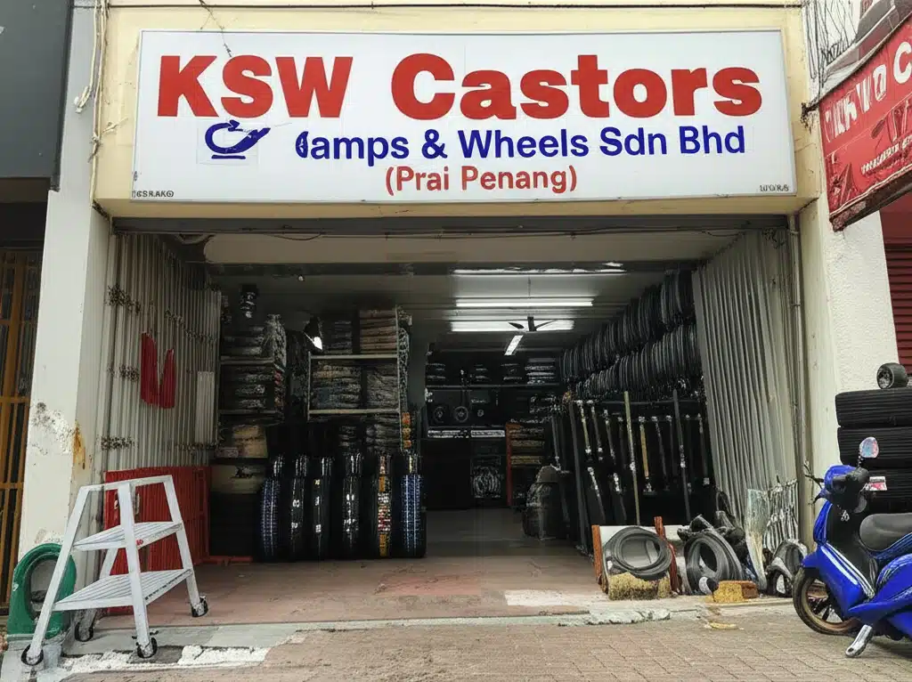 Pengeluar Roda dan Castor KSW di Prai Penang - KSW Castors & Wheels Sdn Bhd