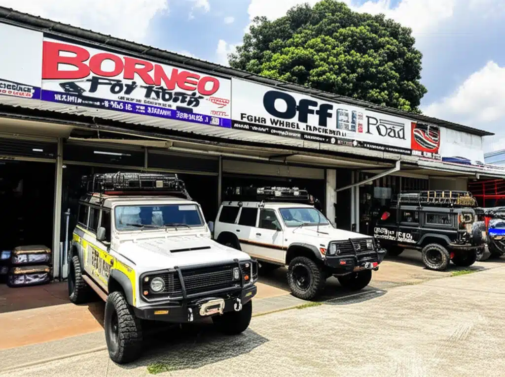 Borneo Off Road Four Wheel Drive Service 1 Perkhidmatan 4WD Off Road Borneo: Petualangan Jalan Raya