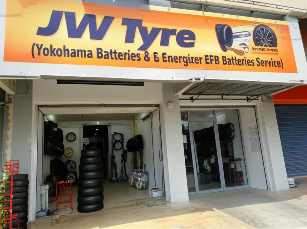 JW Tyre (Yokohama Batteries & Energizer EFB Batteries Service) 1 Perkhidmatan Bateri Yokohama & Bateri EFB Energizer di JW Tyre