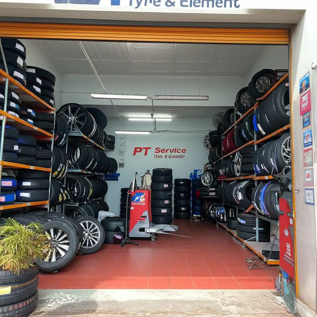 Perkhidmatan PT: Servis Tayar & Element Kereta - Pemeliharaan Profesional