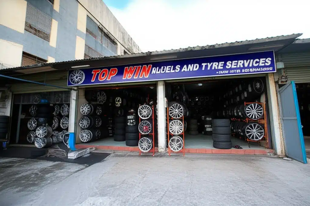 Perkhidmatan Roda Aloi dan Tayar Terbaik TOP WIN