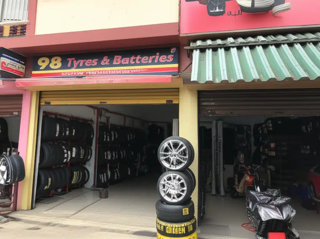 Perkhidmatan Tayar & Bateri 98: Penyelesaian Lengkap Kereta