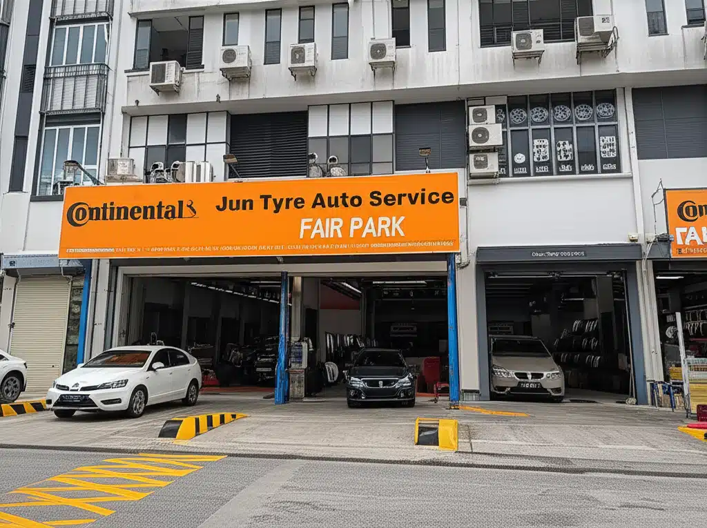 Perkhidmatan Tayar Jun Continental di Fair Park - Servis Auto Profesional