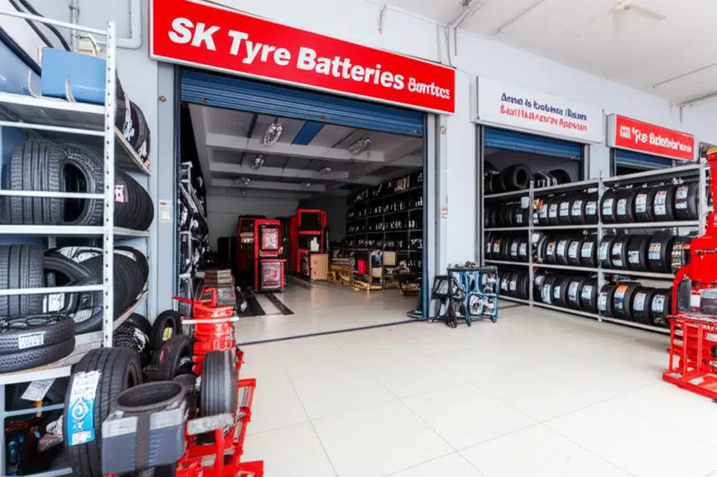 SK Tyre Batteries Services 1 Perkhidmatan Tayar dan Bateri SK: Penyelesaian Pemeliharaan Kenderaan Anda