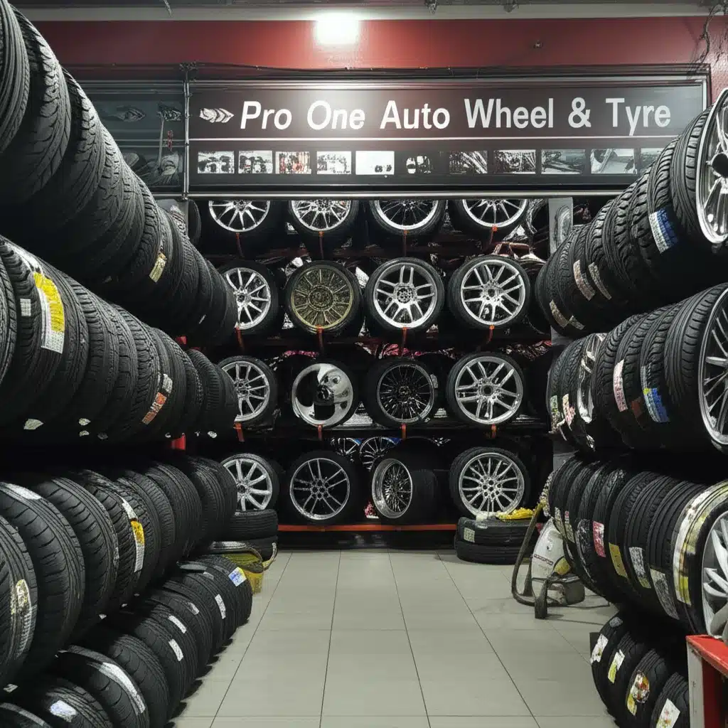 Pro One Auto Wheel & Tyre 1 Pro One Auto: Roda & Tayar Berkualiti Tinggi - Gambar Produk