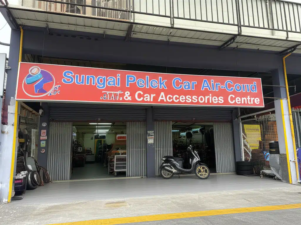 Pusat Aksesori Kereta & Kondisioner Udara - Sungai Pelek