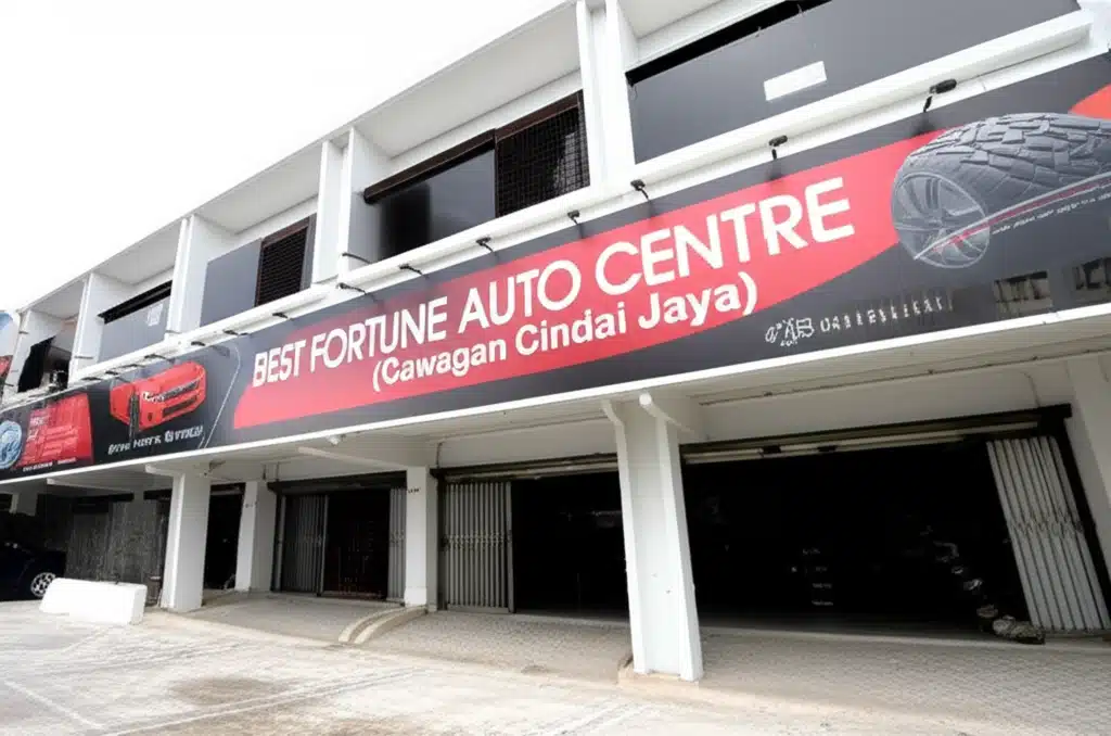 Best Fortune Auto Centre (Cawagan Cindai Jaya) 1 Pusat Auto Fortune Terbaik di Cawangan Cindai Jaya